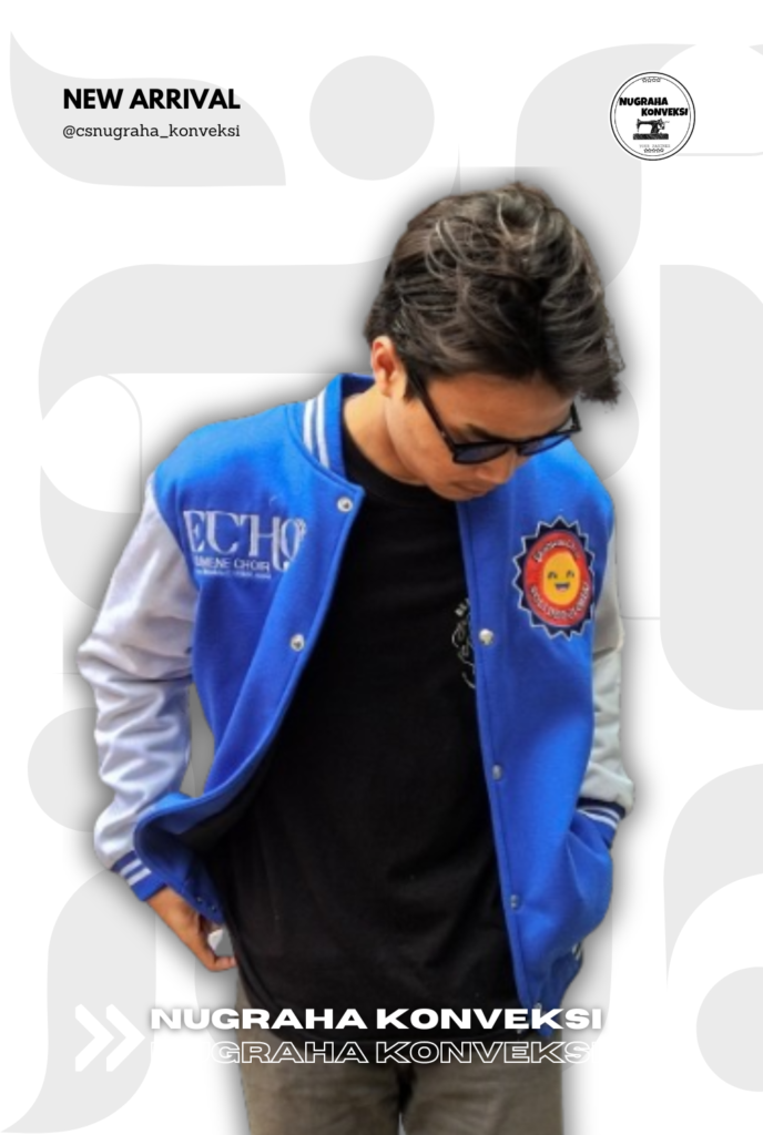Konveksi jaket varsity ECHO
