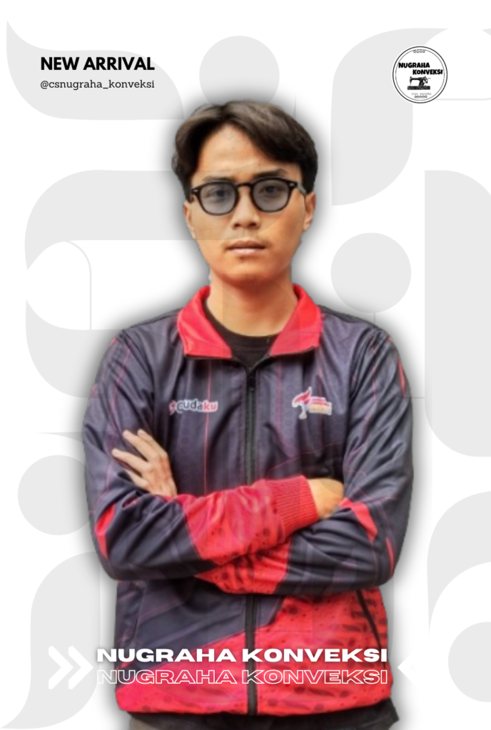 KONVEKSI JAKET VARSITY ESPORT